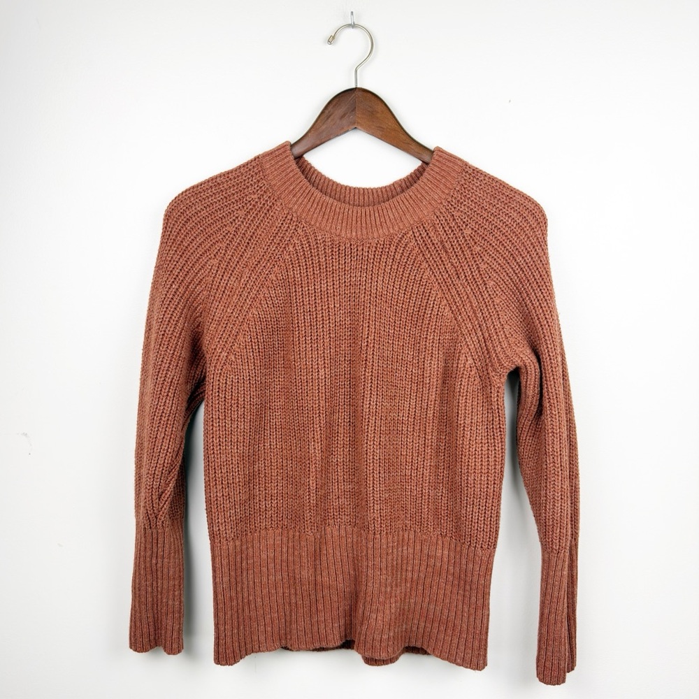 Universal Thread Sweater Knit Crew Neck Rust
